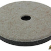 Mack 1048774 - feltro rinforzato + vite marrone ø 70 mm 4 pz | 6 pezzi