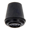 Mack 1048756 - tappo in gomma nero ø 12 mm 4 pz | 6 pezzi