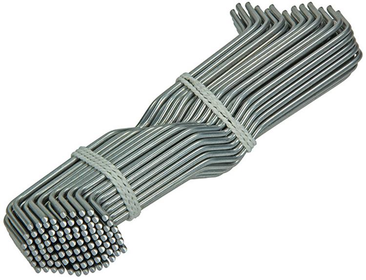 Mack 1049740 - busta da 100 pz. ganci per cavità zincati 180 x 3,5 | 5 pezzi
