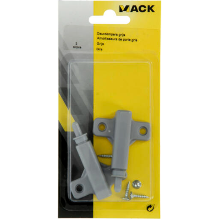 Mack 1015214 - Amortiguadores 2 puertas gris | 5 piezas