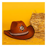 Boland hoed sheriff junior bruin - afbeelding 2