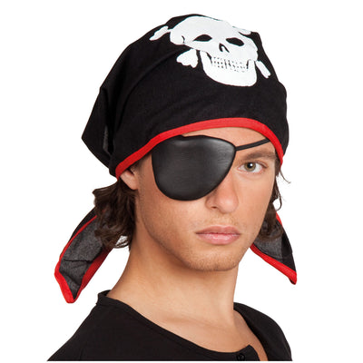 Boland pirata bandana con toppa per gli occhi