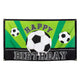 Boland Vlag Voetbal Feliz cumpleaños, 150x90cm