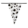 Flag line football point flags, 6mtr.