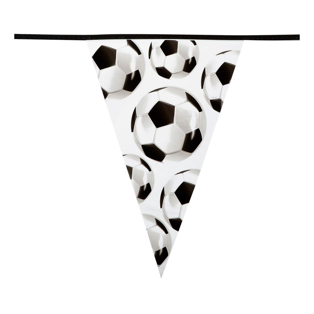 Flag line football point flags, 6mtr.