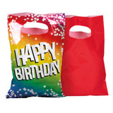 Boland uitdeelzakjes happy birthday, 6st. - afbeelding 2