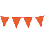Boland oranje vlaggenlijn, 10mtr. - afbeelding 1