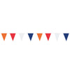 Boland vlaggenlijn oranje rood wit blauw, 10mtr.