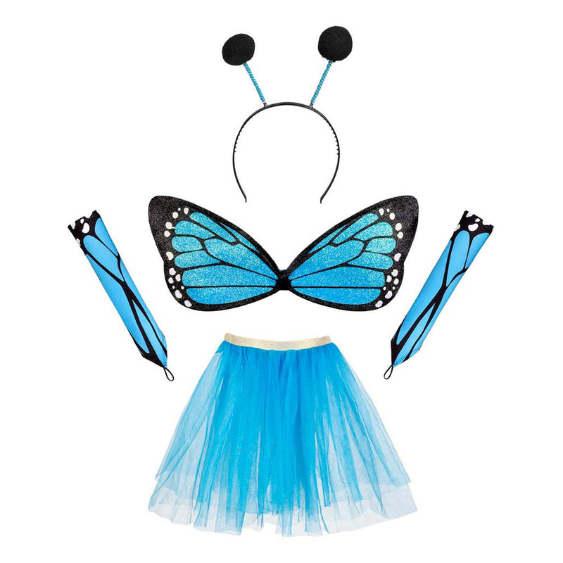 Boland Red Set Butterfly Blue