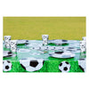 Boland papieren bordjes voetbal 10 stuks ø23cm