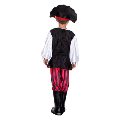 Boland kinderkostuum piraat tom, 7-9 jaar