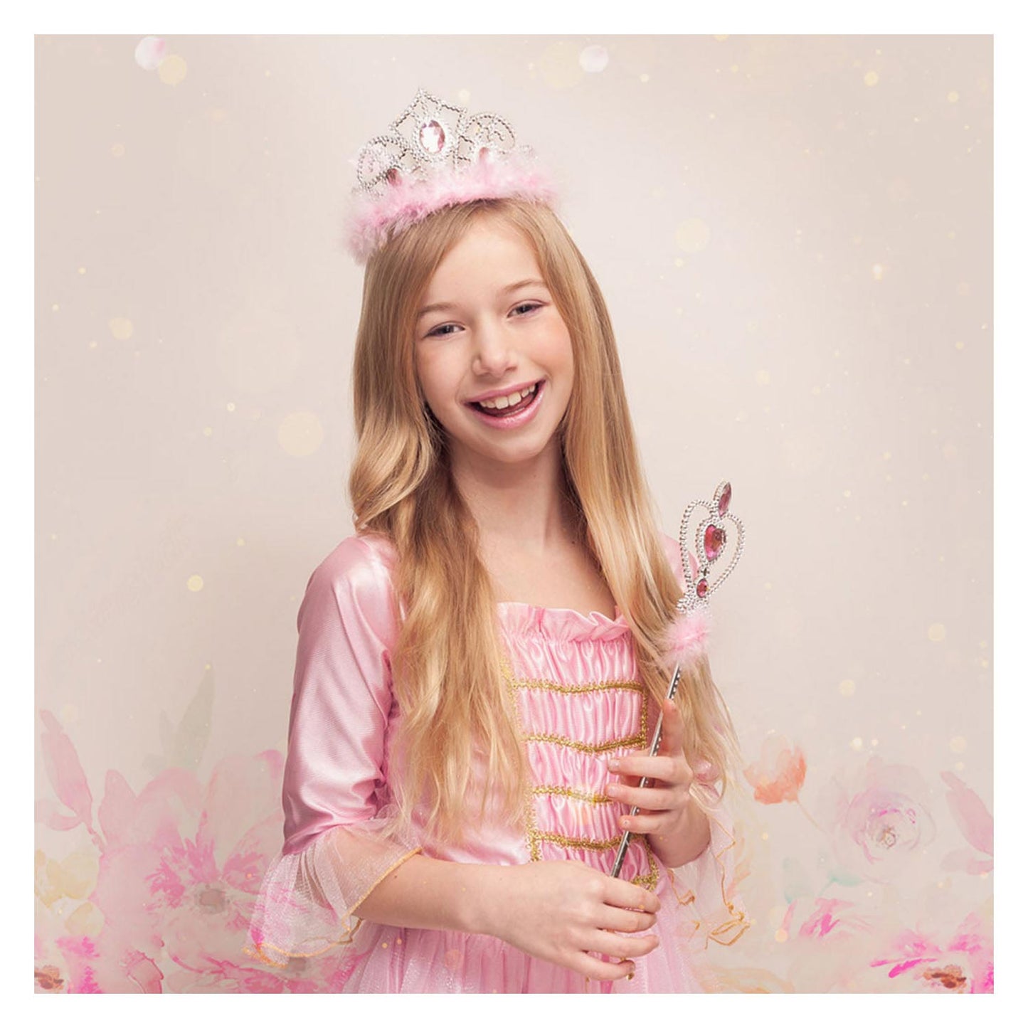 Boland kinderkostuum droom prinses, 4-6 jaar
