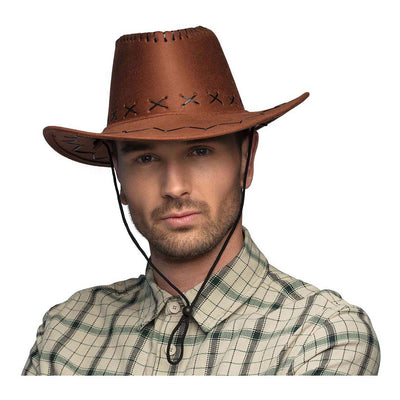 Boland hat Elroy brown leather