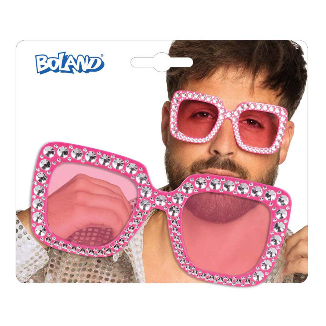 Boland Glasses Bling Bling Bling Bright Rosa