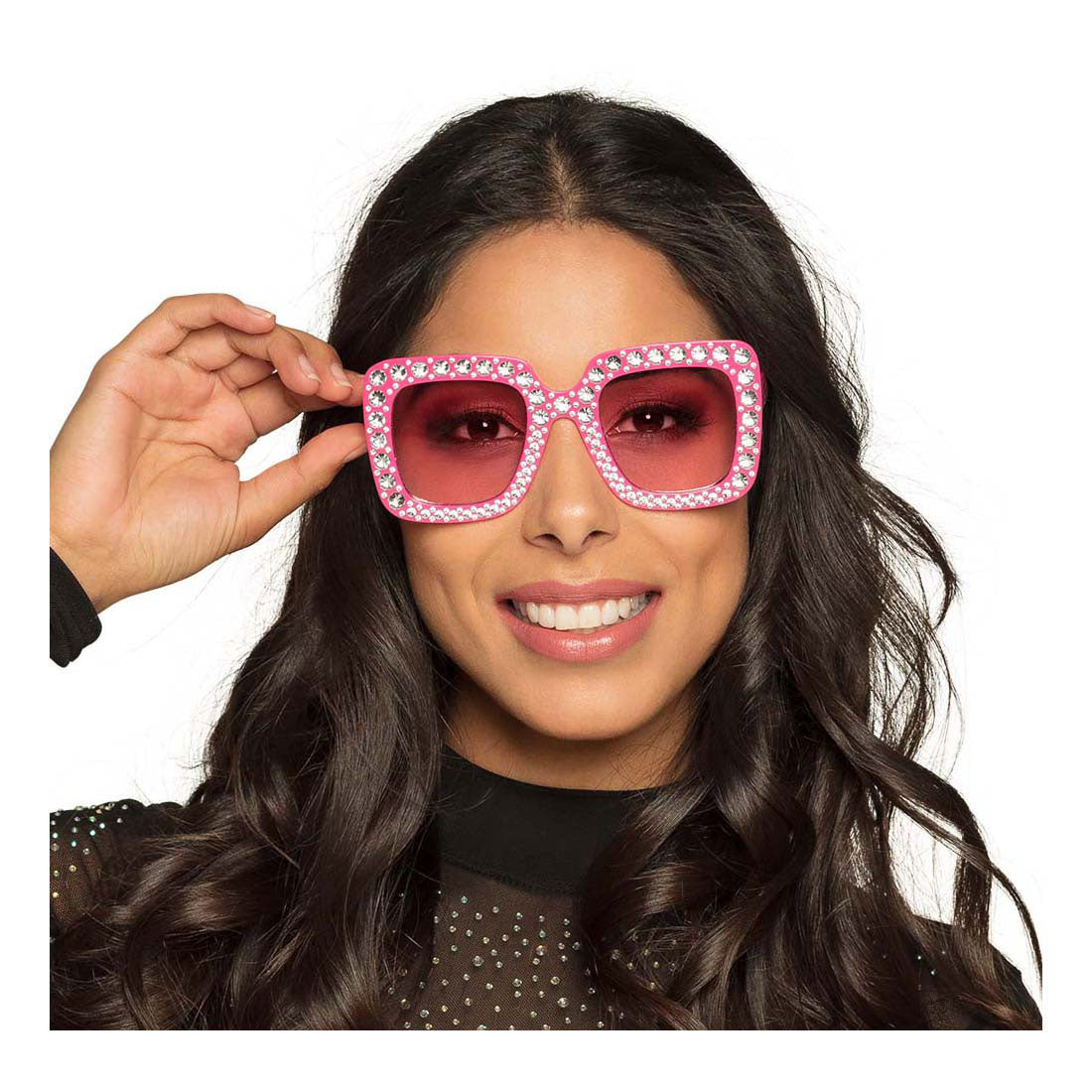 Boland Glasses Bling Bling Bling Bright Rosa