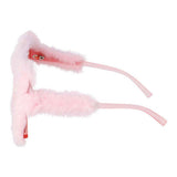 Boland partybril fluffy - afbeelding 2