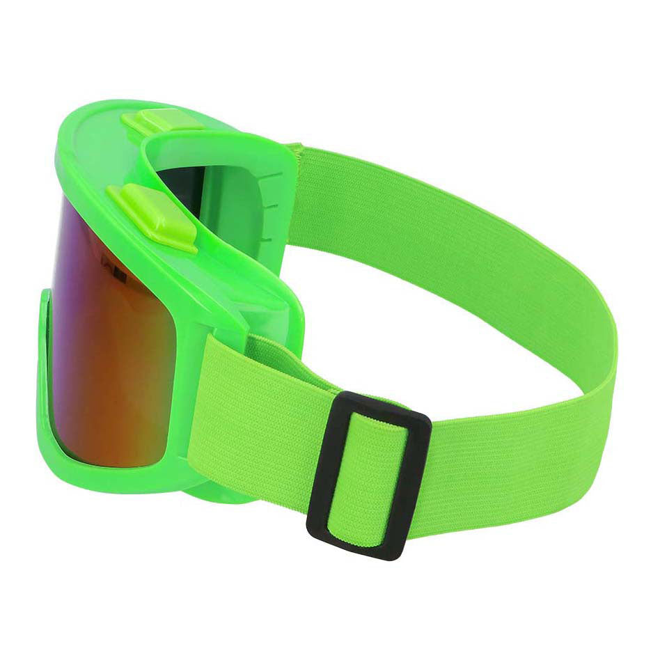 Boland Party Ski Glasses Neon Green