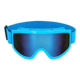 Boland party skibril neon blauw - afbeelding 1