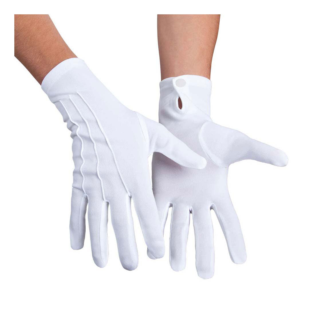 Guanti Boland con pulsante bianco xl