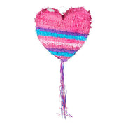 Boland trekpinata hart roze l - afbeelding 2