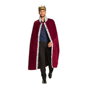 Boland majesteitsmantel bordeaux, 140cm - afbeelding 3