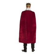 Boland majesteitsmantel bordeaux, 140cm - afbeelding 4