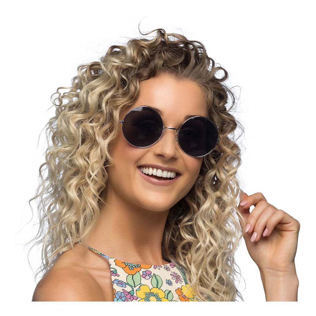 Gafas de fiesta de Boland hippie xl gris