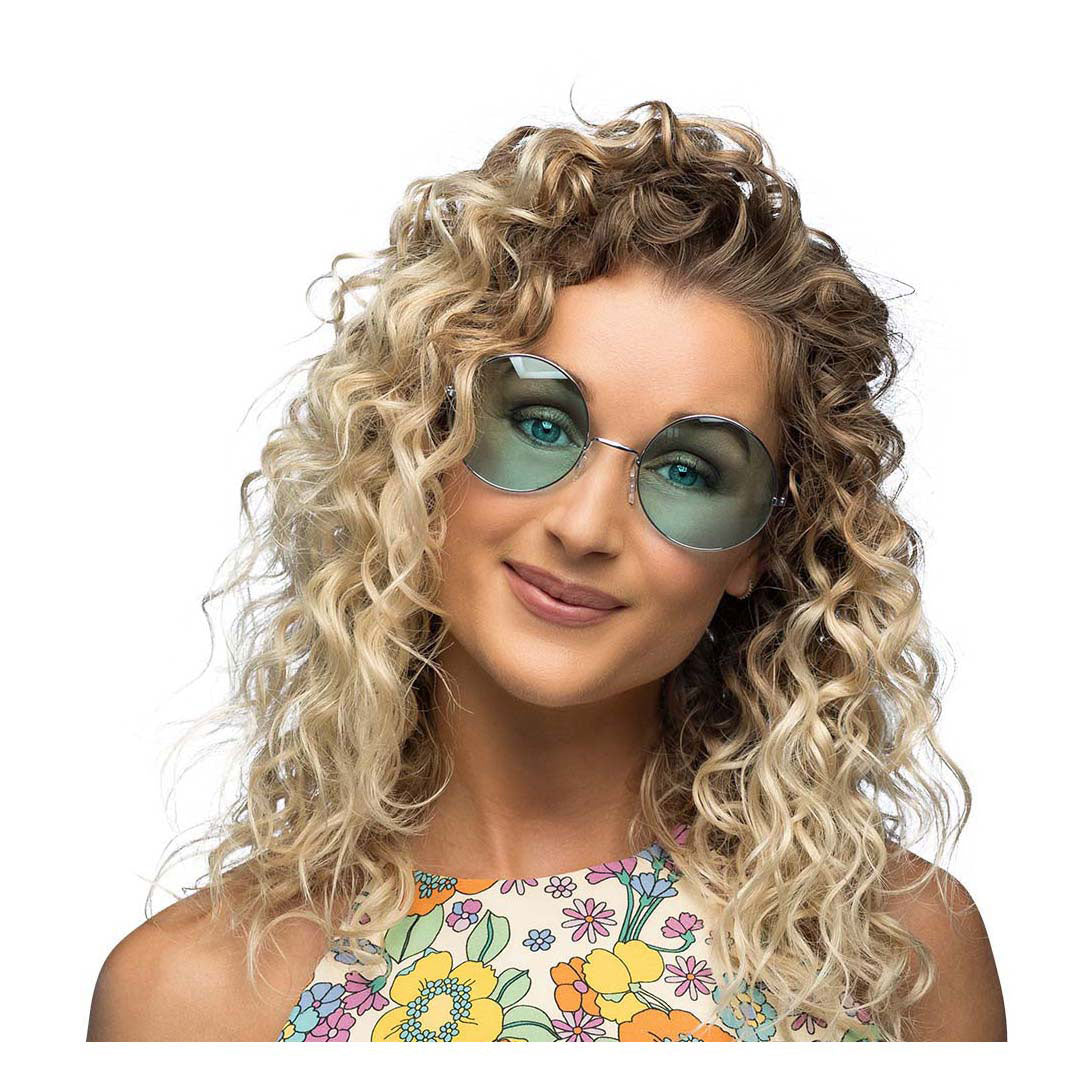 Boland Glasses da festa hippie xl verde
