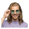 Boland Glasses da festa hippie xl verde