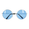 Boland partybril hippie xl blauw