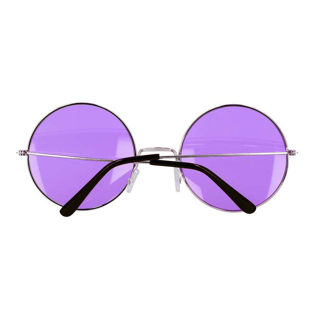 Occhiali da festa Boland hippie xl viola