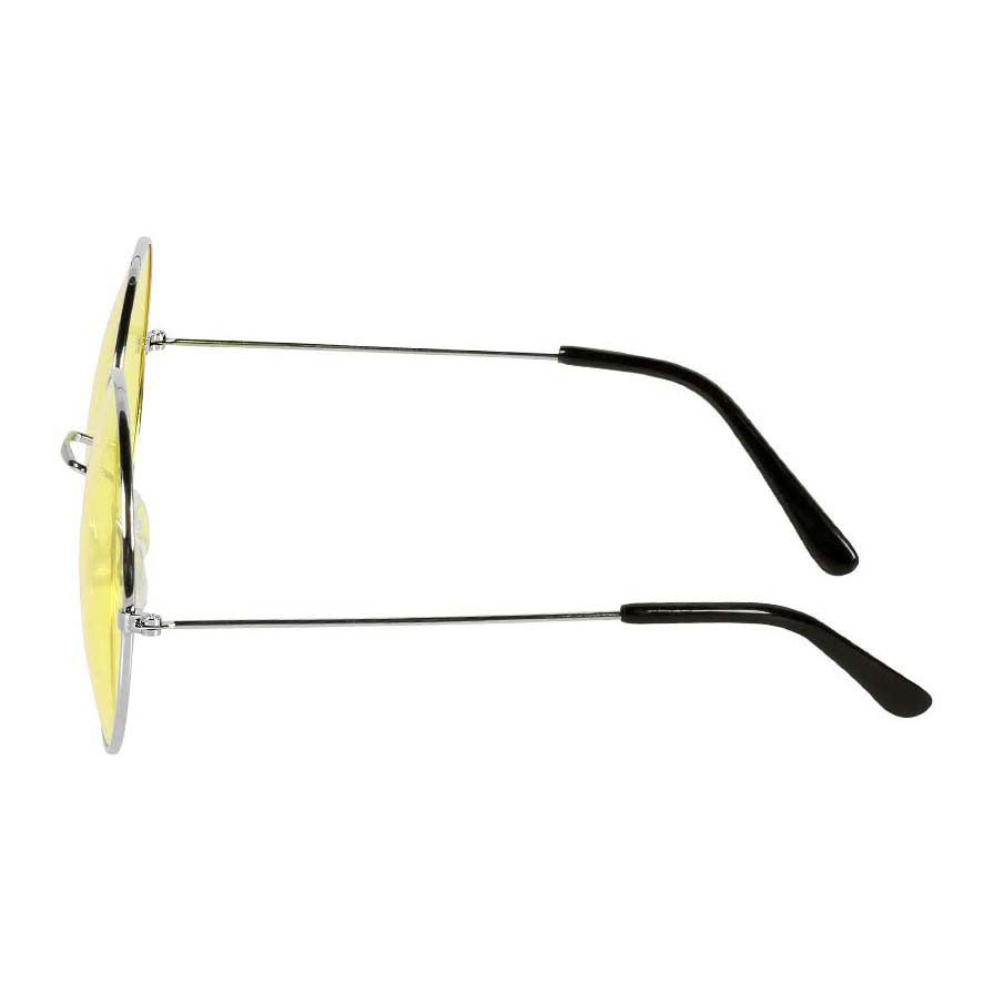 Boland Glasses da festa hippie xl giallo