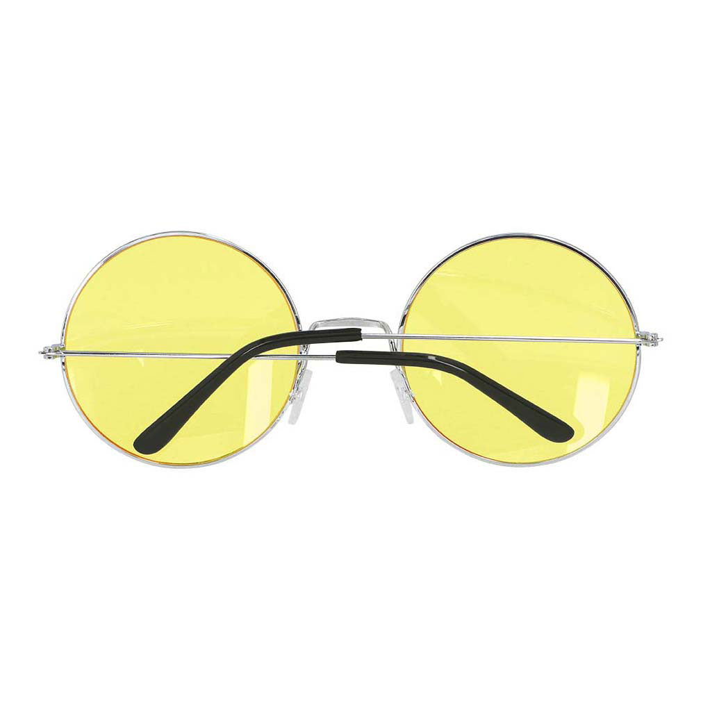 Boland Glasses da festa hippie xl giallo