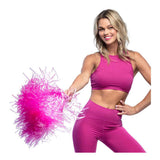 Boland pompom roze deluxe - afbeelding 3
