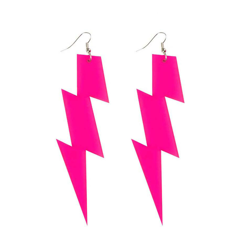 Pendientes de Boland Flash Neon Pink