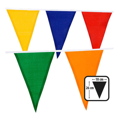 Linea di bandiera colorata di Boland poliestere 10m