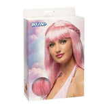 Boland pruik roze - afbeelding 1
