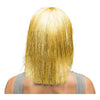 Boland pruik crazy goud