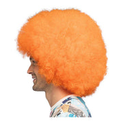 Boland pruik sugar neon oranje - afbeelding 4