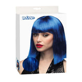 Boland pruik dance blauw - afbeelding 1