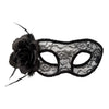 Boland kanten oogmasker mystique zwart