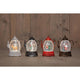 Anna's collection tetera LED con imagen en agua con purpurina 13,5x10,5x4cm funciona con pilas 4 surtidos