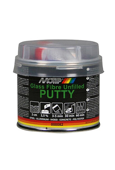 Motip 1051437 - mastice poliestere fibra di vetro barattolo 250 gr | 1 pz