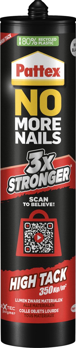 Pattex 1070182 - no more nails high tack460g | 6 pieces