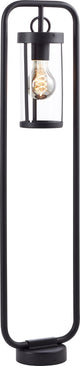 Brilliant sidney - lampada da esterno con piantana - altezza 85 cm - e27 max 1x20w - ip44 - nero