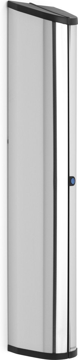Brabantia scatola portaoggetti e protezione per wallfix - acciaio opaco