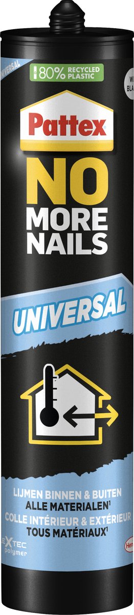 Pattex 1070185 - no más clavos universal 480g | 6 piezas