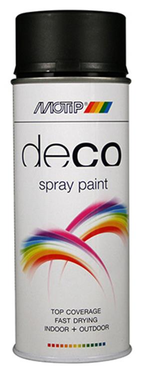 Canna spray Motop 400 ml di nero opaco