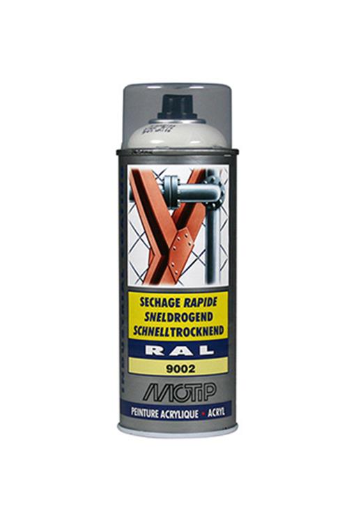 Motip 1051646 - ind. ral 9002 gris blanco spray bote 400 ml | 1 pieza