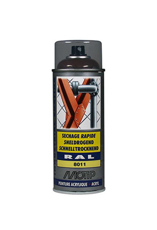 Motip 1051691 - 07113 industrial ral 8011 noten bruin 400 ml | 1 stuks